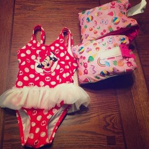 24 months swimsuit/floaties